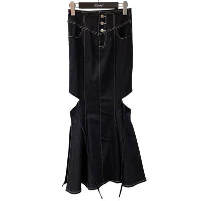 【新品未使用】Randyランディーカットアウト マーメイドデニムスカート RANDY Sサイズ カットアウトマーメイドデニムスカート