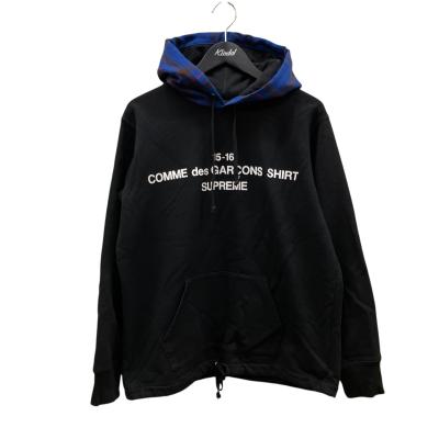 supreme comme DES garconsパーカーのサイズ感（ファッション）の