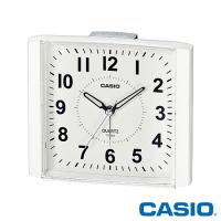 カシオ 置き時計 482 (パールホワイト) 置時計 目覚まし時計 マイクロライト 電子音アラーム スヌーズアラーム ライト機能 | サン・ホームショッピング