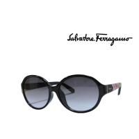 【Salvatore Ferragamo】サルヴァトーレ フェラガモ　サングラス　SF872SA　001　ブラック　アジアンフィツト　国内正規品 | キングラス