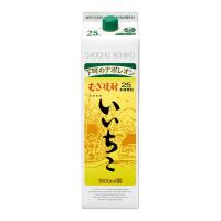 いいちこ 麦 25度 パック 1800ml 麦焼酎 | オーリックヤフー店