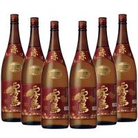 赤霧島 25度 1800ml×6本 芋焼酎 霧島酒造※北海道・東北エリアは別途運賃が1000円発生します。 | オーリックヤフー店