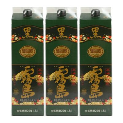 黒霧島 25度 1800ml パックのおすすめ人気商品一覧 通販 - Yahoo