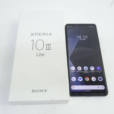Xperia10Ⅲ 128GB SIMフリー ブラック A102SO 本体 中古 SONY Xperia10 III 128GB ブラック A102SO Y!mobile ※SIMトレイ欠