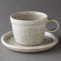 ティーカップ カップ＆ソーサー 陶器 カイラギ碗皿 食器 おしゃれ 美濃焼 日本製 | うつわのお店 たたら
