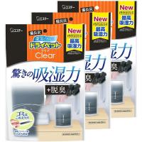 ドライペット 除湿剤 まとめ買い備長炭ドライペット クリア どこでも用 スタンドパックタイプ 350ml×3個 除湿 脱臭 湿気取り | きらきら美らShop2号店