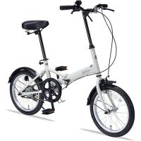 池商 MYPALLAS マイパラス 折畳自転車16インチ アイスグレー MF101-IC | KIRARI Design Shop