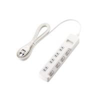 エレコム 個別スイッチ付 省エネタップ T-E5A-2430WH | はるいろ暮らしの雑貨店