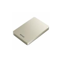 BUFFALO ポータブルHDD ゴールド 1TB HD-PGF1.0U3-GLA | KIRARI Design Shop