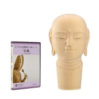 こころの仏像彫刻 基礎5点特別セット DVD1-5＋材料各2本(木彫り/材料が 