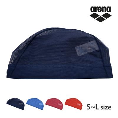 【新品・未使用】arena ネイビー 水着＋帽子 アリーナ 水泳用品（色：ネイビー系）｜スポーツ おすすめ人気