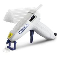 WORKPRO グルーガン ボンドガン 小型 100秒急速加熱 スティック20本付 軽量速乾 液漏れ・やけど防止 改良されたスタンド 強力粘着 | ルミナスエイト ヤフー店