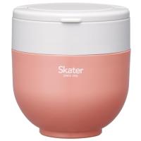 スケーター(Skater) 保温弁当箱 丼ぶり型 540ml 女性用 2段 ランチジャー 折りたたみハンドル付 抗菌 テラコッタオレンジ LDN | ルミナスエイト ヤフー店