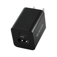 エレコム Type-C 充電器 20W USB PD対応 2ポート USB-C USB-A iPhone 16 15 14 Android 等対 | ルミナスエイト ヤフー店