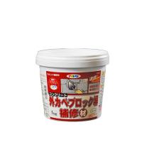 アサヒペン コンクリート外カベ・ブロック塀補修材 C002 グレー系 1KG | キリーショップ ヤフー店