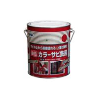まとめ買い アサヒペン カラーサビ鉄用 1.6L 黒 〔3缶セット〕 | キリーショップ ヤフー店