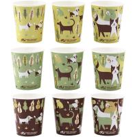 （まとめ買い）サンナップ JWドッグ ペーパーカップ 紙コップ 90ml 50個入 C9050JWD 〔×10〕 | キリーショップ ヤフー店