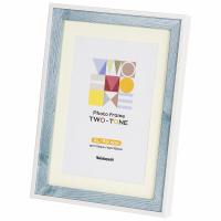 ナカバヤシ ツートン フォトフレーム 2L・KG ブルー F-TMS-311-B | キリーショップ ヤフー店