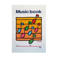 （まとめ買い）コクヨ キャンパス 音楽帳 B5 5線譜 8段 18枚 オン-24 〔10冊セット〕 | キリーショップ ヤフー店