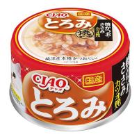 （まとめ買い）いなばペットフード CIAO とろみ 焼かつお ささみ カツオ節入り 80g A-48 猫用フード 〔×24〕 | キリーショップ ヤフー店