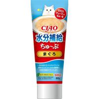 いなばペットフード CIAO ちゅ〜ぶ 水分補給 まぐろ 80g 猫用おやつ | キリーショップ ヤフー店