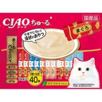 （まとめ買い）いなばペットフード CIAO ちゅ〜る まぐろバラエティ 14g×40本入り SC-131 猫用おやつ 〔×3〕 | キリーショップ ヤフー店