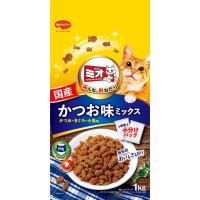 日本ペットフード ミオドライミックス かつお味 1kg 猫用フード | キリーショップ ヤフー店