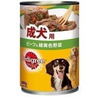 ペディグリー P2 成犬用 旨みビーフ&amp;緑黄色野菜 400g 犬用缶詰 ドッグフード | キリーショップ ヤフー店
