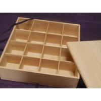 ぐい呑み、盃、酒器用桐箱　16マス収納箱 　保存箱