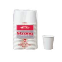 サンナップ ストロングカップ 250ml 40個入り×1個 紙コップ 使い捨て丈夫で大きめ 持ちやすくつかみやすい | ドラッグストアキリン堂通販SHOPヤフー店