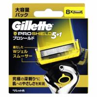 送料無料 P&amp;G ジレット プロシールド フレックスボール搭載 替刃 8個入 | キリン堂通販shop2号店