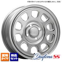 ヨコハマ ジオランダー X-AT G016 LT165/65R14 81/78Q &amp; MLJ DAYTONA SS 14インチ 5.0J +42 4H 100P CR ハスラー エブリィ アトレー デリカミニ | タイヤ屋 キトキト 本宿店