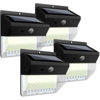 SUPAREE PRO ソーラーライト 屋外 防水 人感 センサーライト 172LED 明るい 人感センサー 3点灯モード 太陽光発電 IP65防水