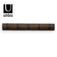 アンブラ umbra 壁掛けフック フリップフック 5 BK/ウォルナット ブラック/ウォルナット 2318850048 | アドキッチン