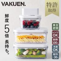 VAKUEN 真空保存容器 電動 強力密閉 タッパー キャニスター BPAフリー 電子レンジ 食洗機 冷凍 耐熱 フードストッカー 野菜 米 ギフト 韓国製 バクエン
