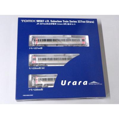 TOMIX Nゲージ JR 227 500系 Urara 3両 基本セット #98587 : ラジコン