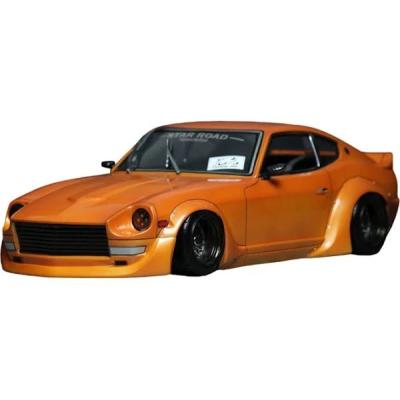 ラジコンボディ 日産フェアレディZ S30 レッド系 ニッサン S30 フェアレディZ カスタムホイール(レッド