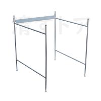 折りたたみフレコンスタンド 1100×1100規格のフレコンバッグ用 フレコンホルダー フレコンキーパー [法人様限定]