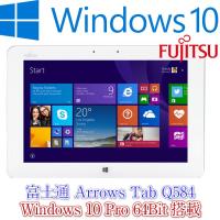 中古10.1型富士通タブレット 訳あり Arrows Tab Q584/K Atom Z3795