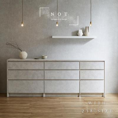 ☆川口家具☆3面 レンジボード☆キッチン収納☆食器棚 600