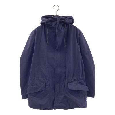 Paul Harnden / ポールハーデン | Mac Coat Hood Zip ベンタイルコットン ジップアップ フーデッド マックコート | XS | ネイビー | メンズ Paul Harnden / ポールハーデン Mac Coat Hood Zip ベンタイルコットン