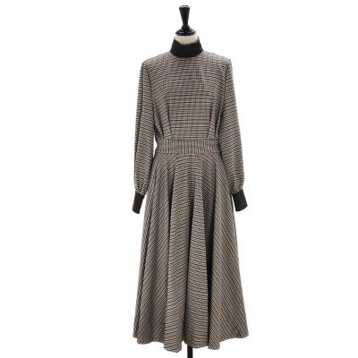 foufou / フーフー checked one piece ”chidori” 千鳥格子 チェック