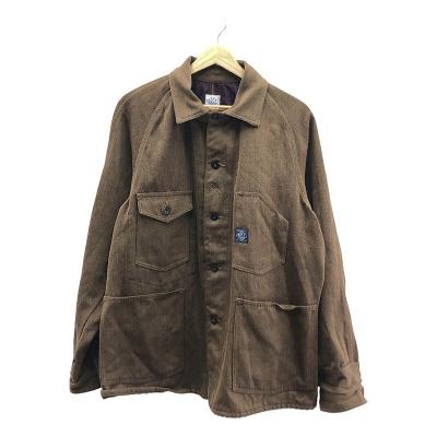 ポストオーバーオールズ ワークジャケット ブラウン Mサイズ Post O`Alls [ ポスト オーバーオールズ ] 2024AW Collection