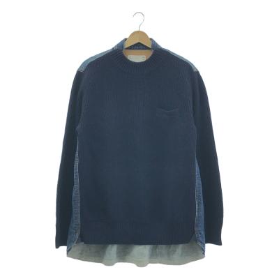 sacai タイプライター プルオーバー カットソー　シャツ　サカイ sacai サイドボタン Tシャツ SCM087 オーバーシルエット (sacai
