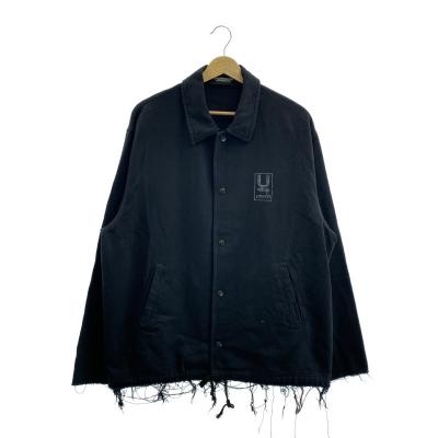 UNDER COVER ロング コーチジャケット 美品 プリント コート UNDER COVER ロング コーチジャケット 美品 プリント コート