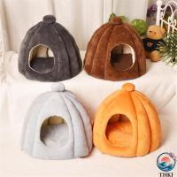 ペットベット ドーム型 犬 猫 ベット 冬用 ふかふか ペットソファ 室内用 猫 犬 小型犬 ッション 無地 シンプル 暖かい ふわふわ 保温防寒 寝具　 洗える S M L