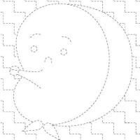 ダルマ 横田 刺し子ふきん 模様刺し 伝統柄 イラスト おかめと松皮菱 白 糸別売り 01 8430 1055 けいとのコーダ 通販 Yahoo ショッピング