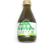 無添加 かき氷シロップ　抹茶（緑茶）180ｍL 