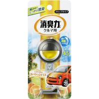 エステー株式会社 クルマの消臭力 クリップタイプ ふわり香るフレッシュシトラス 3.2ml(約45日) ＜消臭芳香剤＞ 【北海道・沖縄は別途送料必要】【CPT】 | こうべ漢方研究所