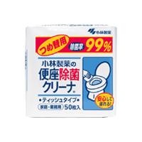 小林製薬 便座除菌クリーナー 家庭・業務用(つめ替用) 50枚 【北海道・沖縄は別途送料必要】 | こうべ漢方研究所